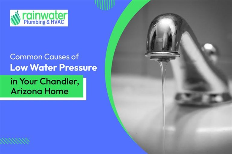 Common Causes of Low Water Pressure in Your Chandler, Arizona Home