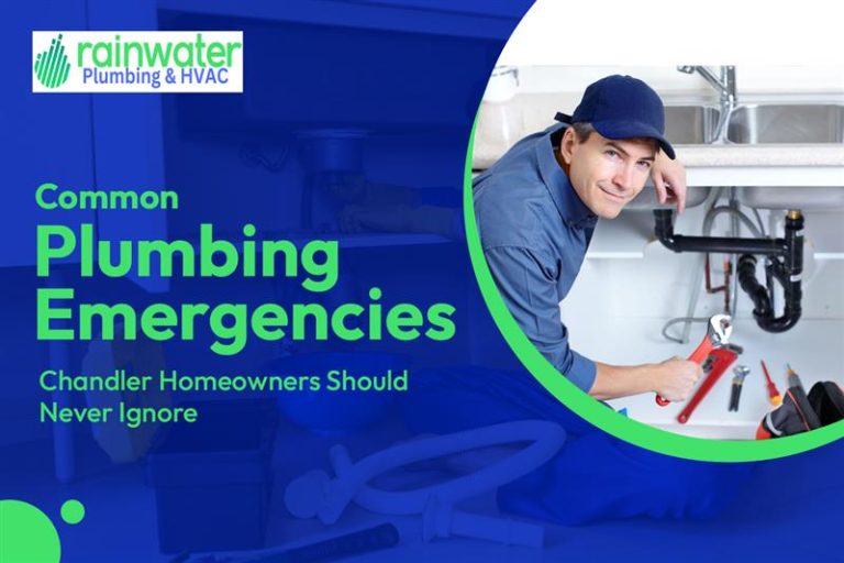 Common Plumbing Emergencies Chandler Homeowners Should Never Ignore